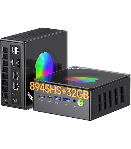 Amazon.co.jp: GMKtec ミニpc AMD Ryzen9 8945HS 周波数5.2GHz 32+2TB